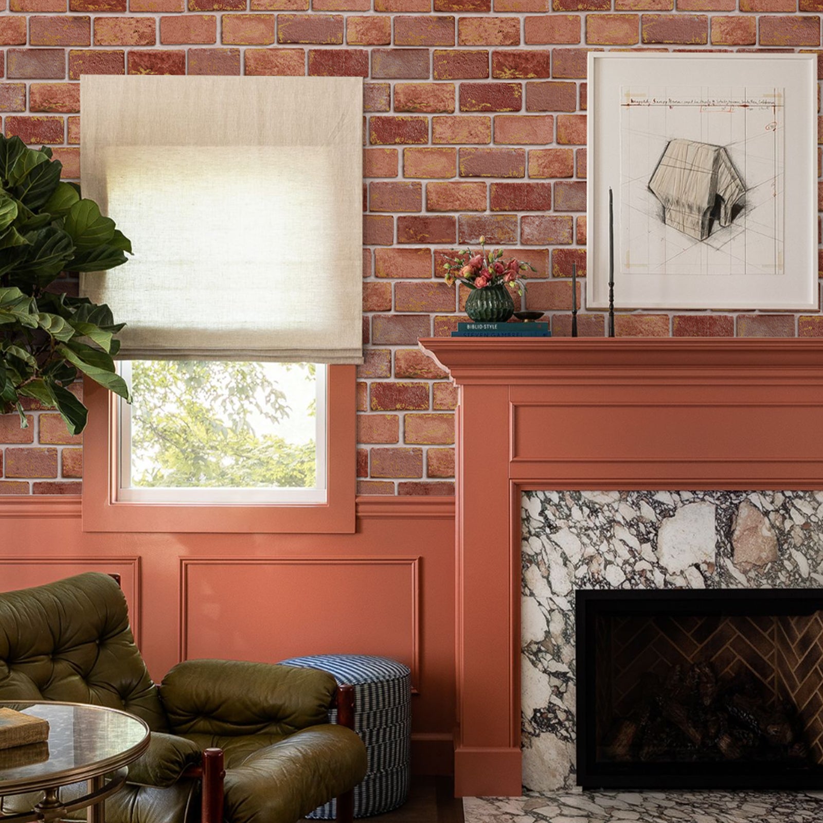 Vintage Brick wallpaper