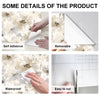 Biege Watercolor Flower Removable Peel and Stick Wallpaper