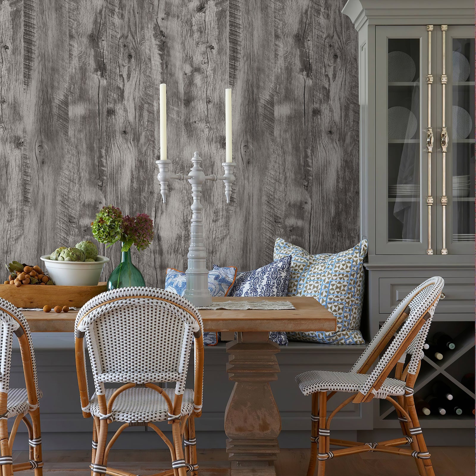 Natural Oak Vintage Wood Peel and Stick Wallpaper