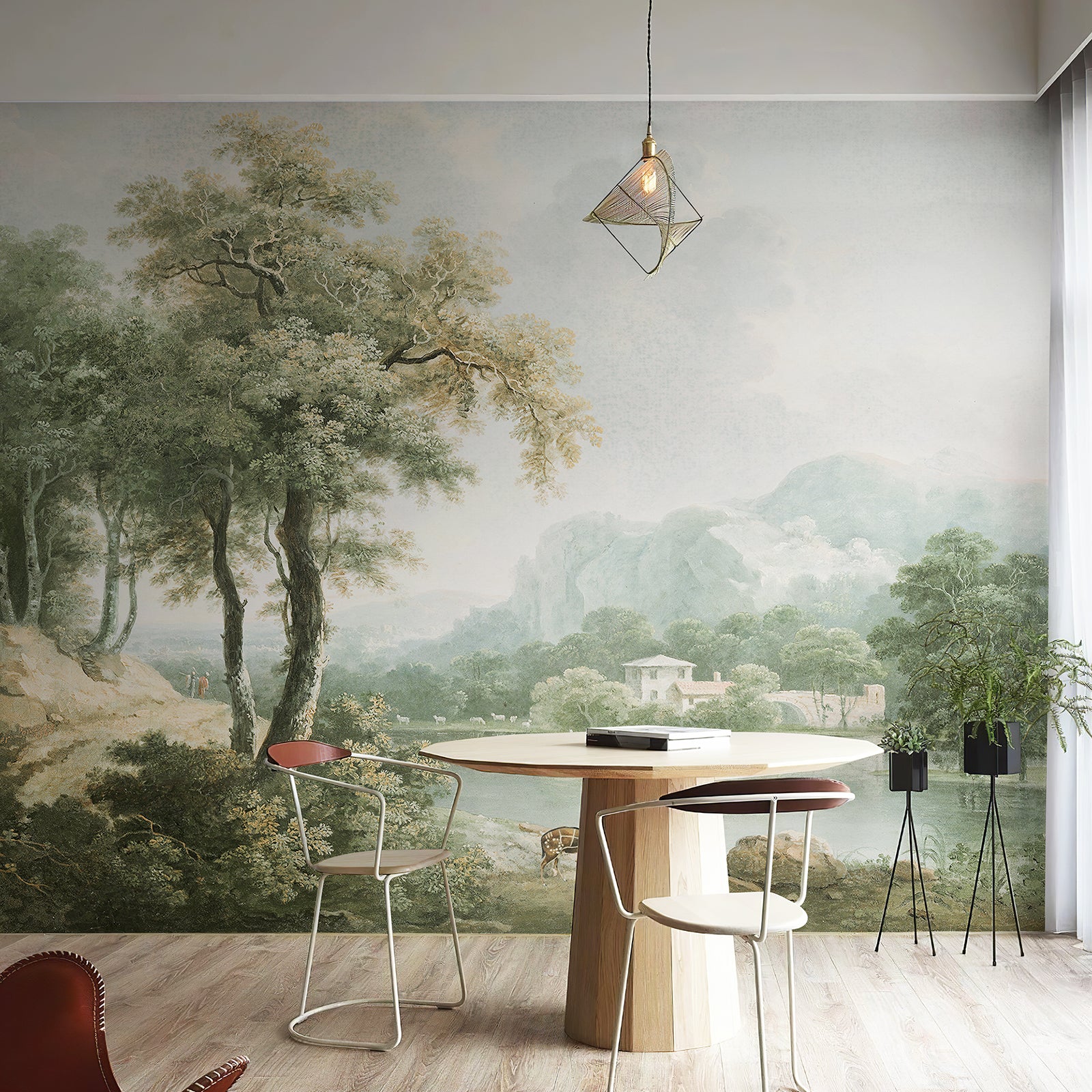 Vintage Nature Peel and Stick Wall Mural