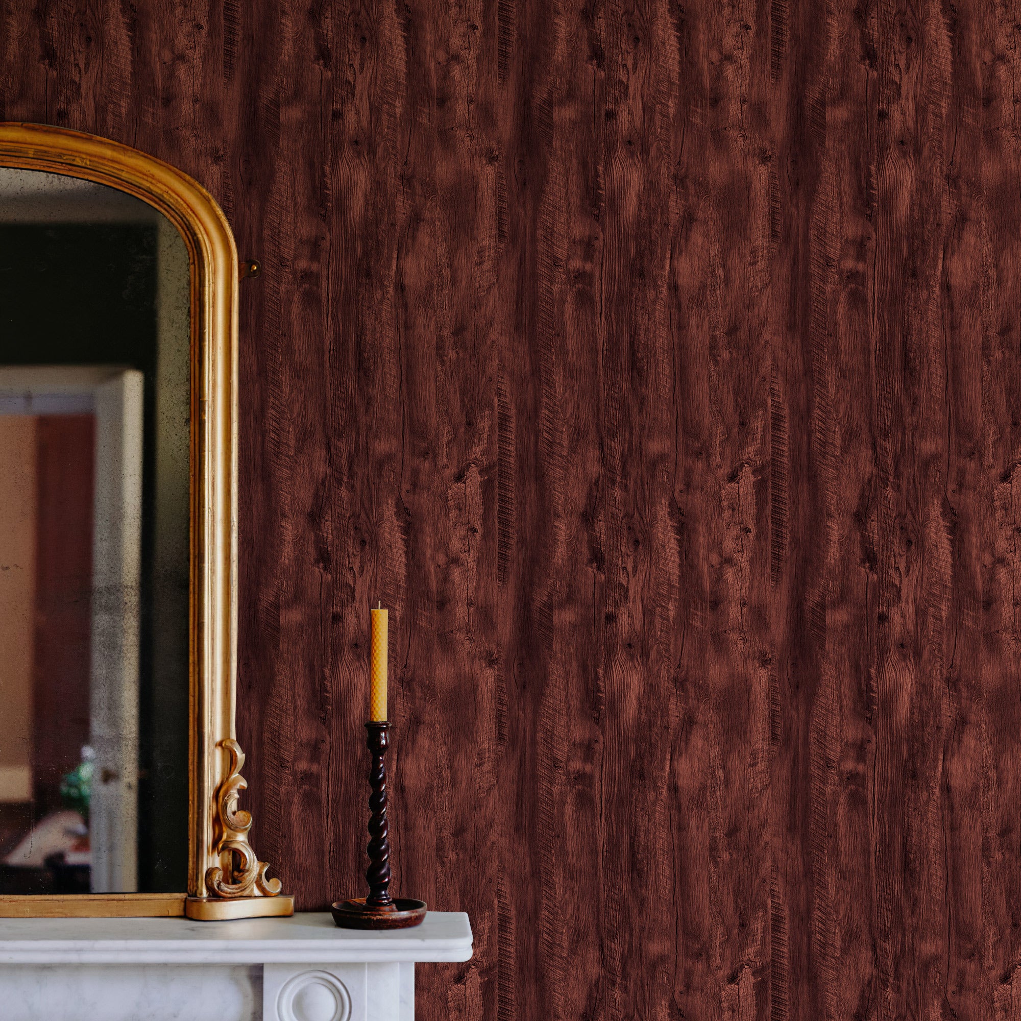 Natural Oak Vintage Wood Peel & Stick Wallpaper