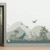 Dinosaurs Landscape Peel and Stick Wall Decal