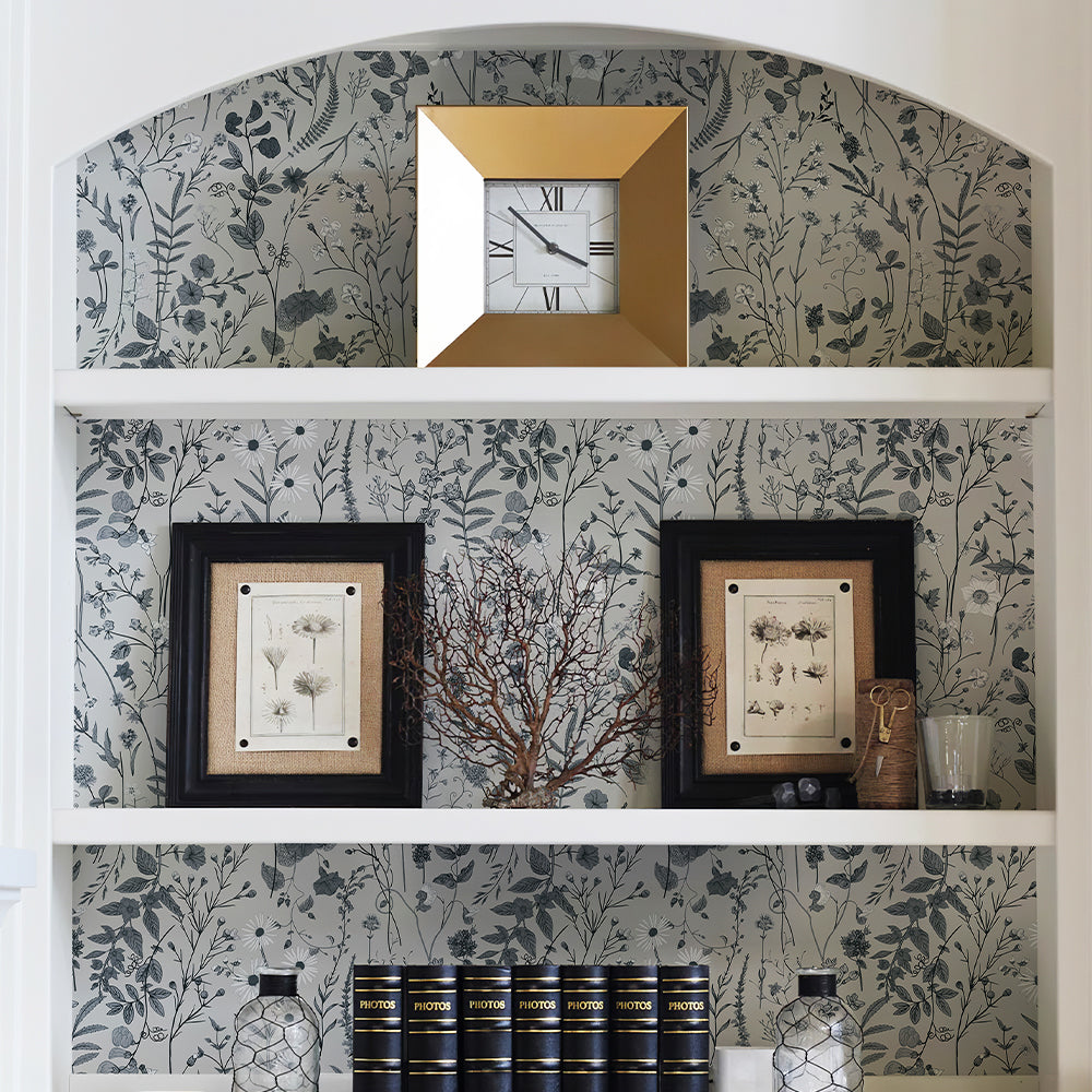 JiffDiff Floral Self-Adhesive Wallpaper
