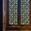 Multicolor Stained Glass Window Film