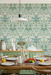 Vintage Pomegranate Flower Wallpaper