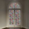 Multicolor Stained Glass Window Film