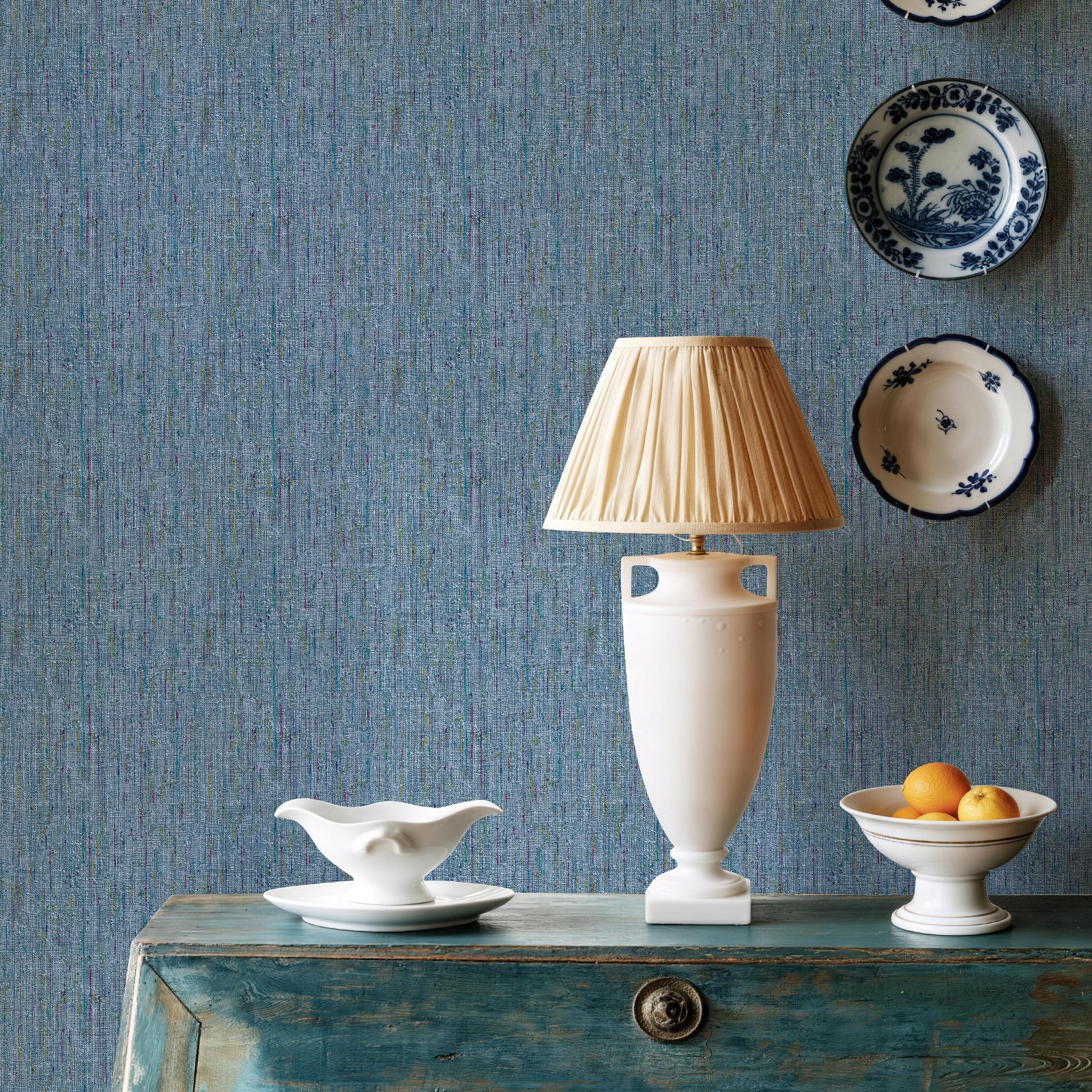 Fabric texture Peel and Stick Wallpaper