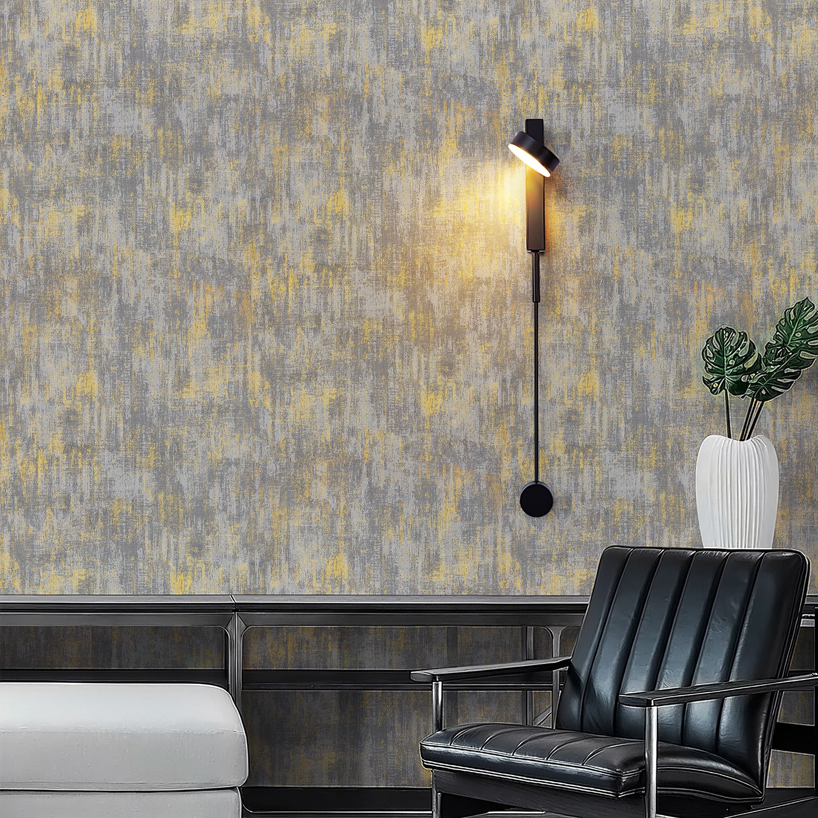 Industrial Style Peel and Stick Wallpaper