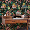 Multicolor Peony Spring Garden Peel and Stick Nursery Wallpaper