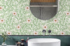 Green Leaf Wallpaper Peel and Stick