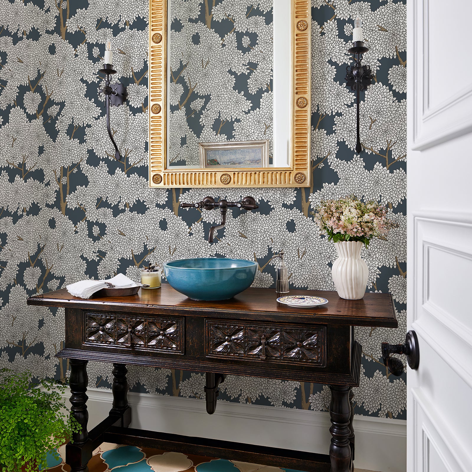 Whispering Leaves Wallpaper