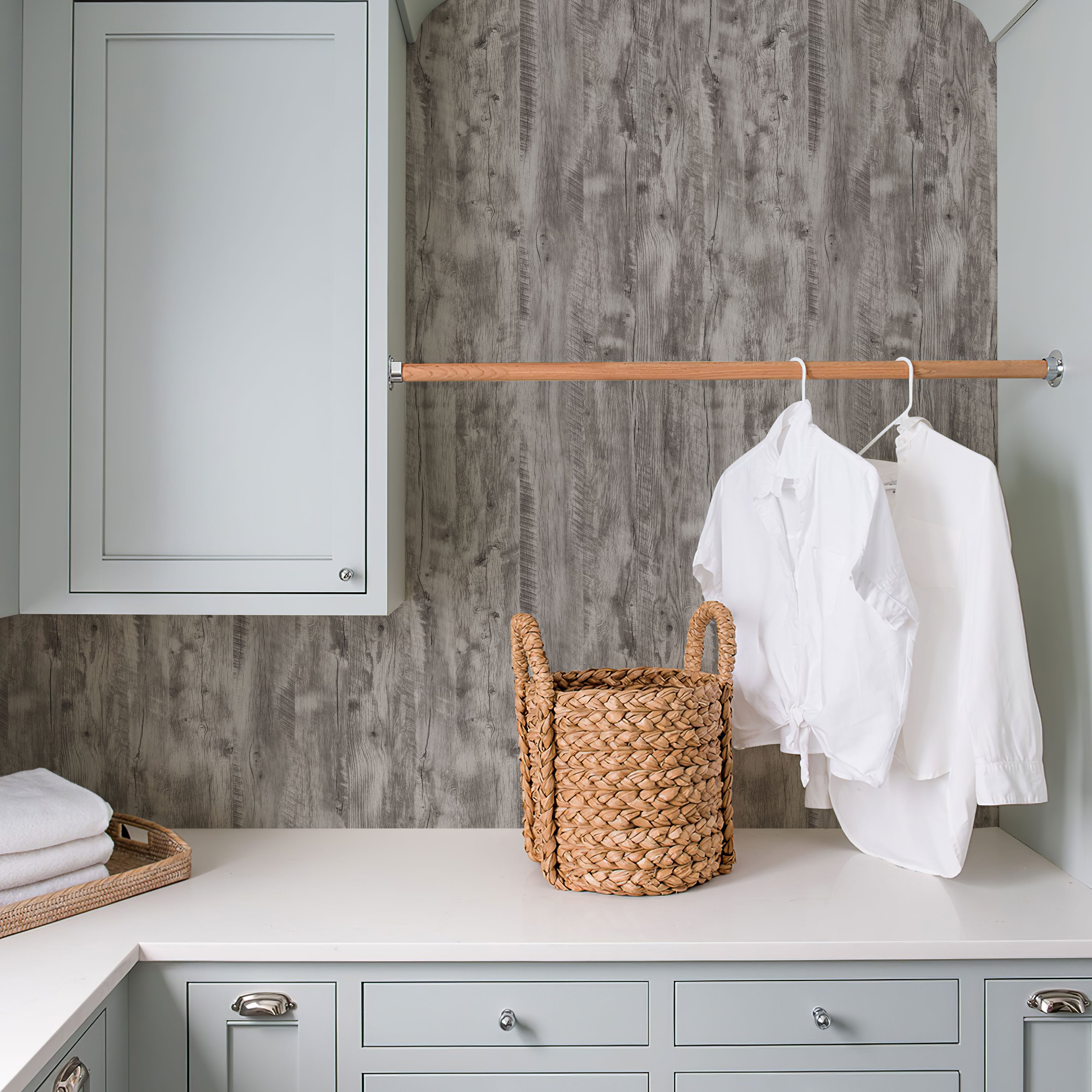 Natural Oak Vintage Wood Peel and Stick Wallpaper