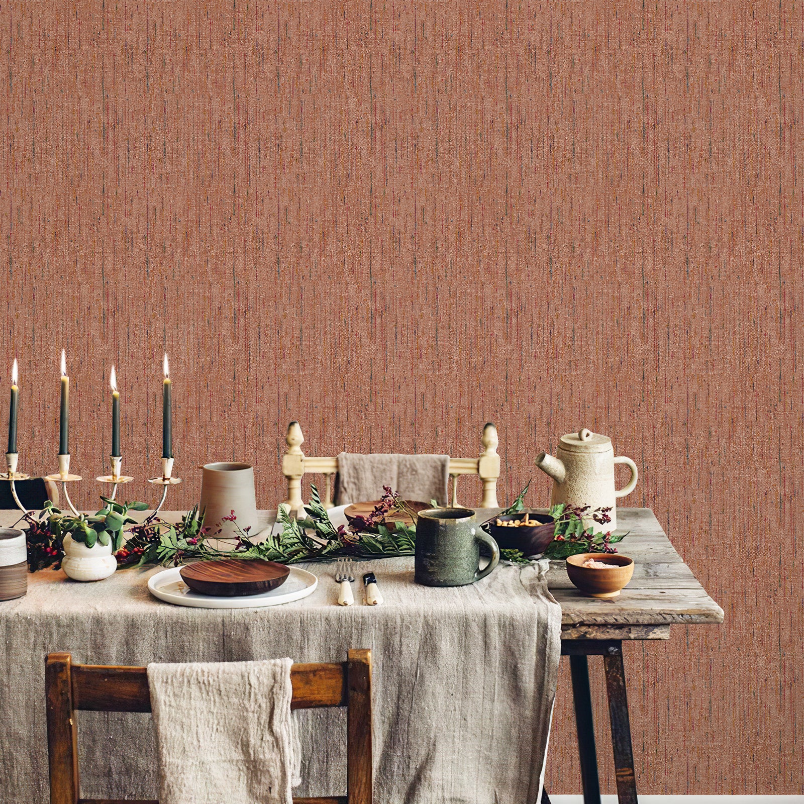 Fabric texture Peel and Stick Wallpaper