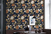 Vintage Farmhouse Botanical Renter Friendly Wallpaper