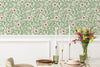 Green Leaf Wallpaper Peel and Stick