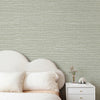 Grasscloth Woven Removable Peel and Stick Wallpaper