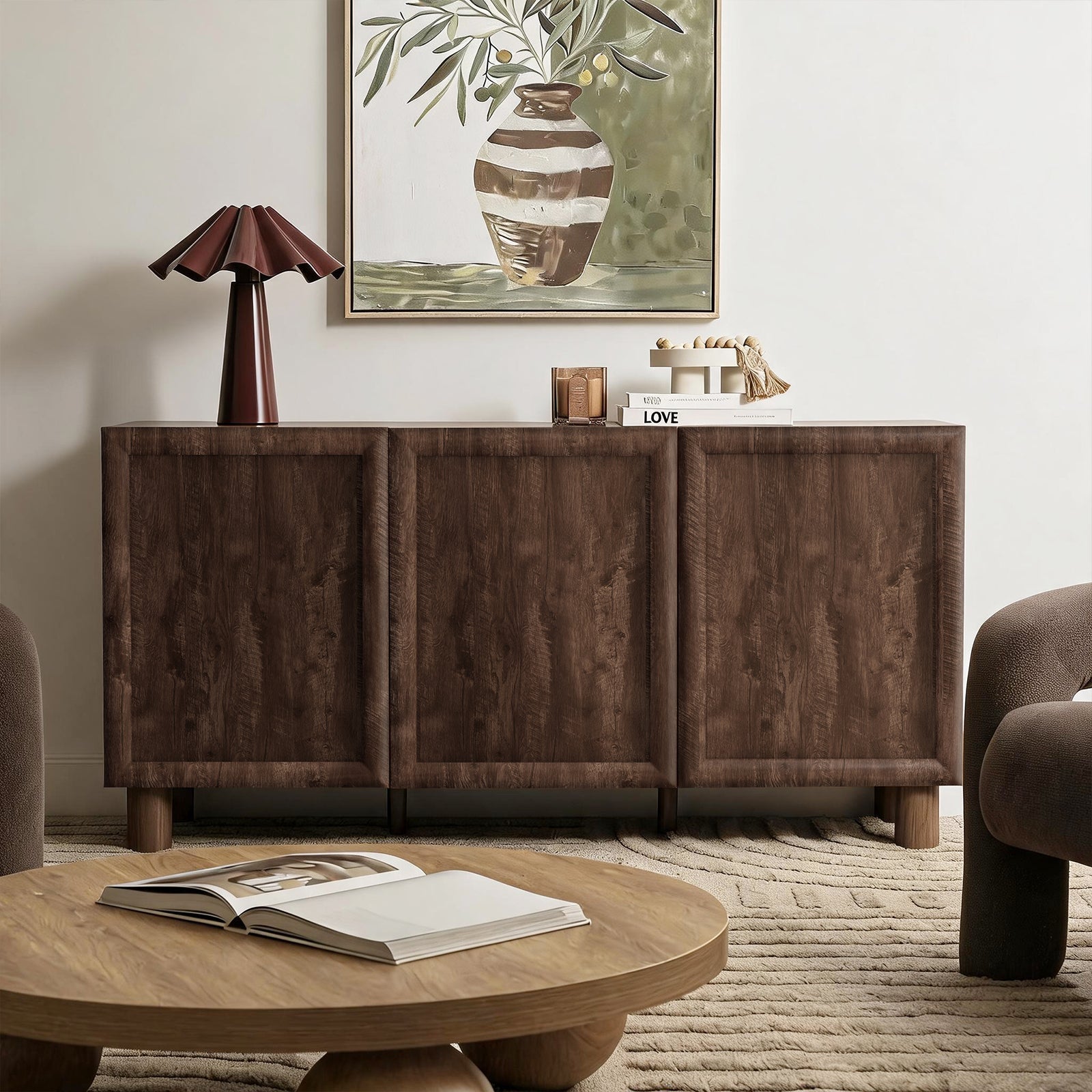 Natural Oak Vintage Wood Peel and Stick Wallpaper