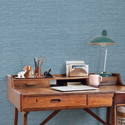 Grasscloth Woven Removable Peel and Stick Wallpaper