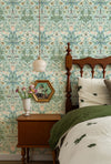 Vintage Pomegranate Flower Wallpaper