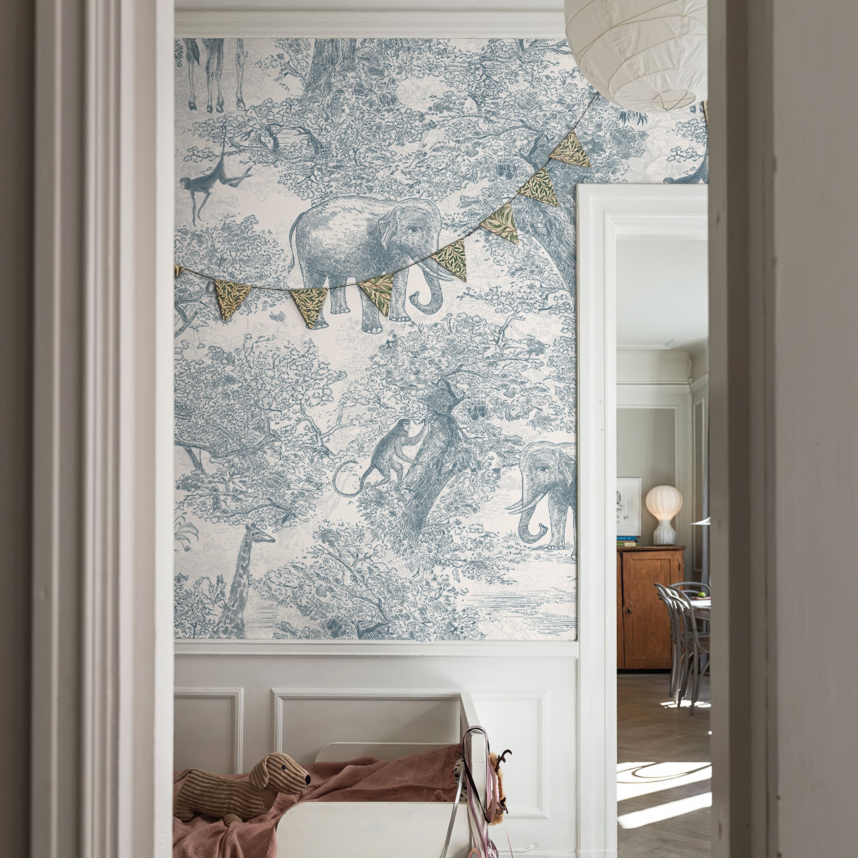 Animal Forest Party Peel and Stick Wall Mural