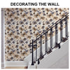 Biege Watercolor Flower Removable Peel and Stick Wallpaper