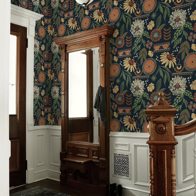 Boho Sun Flora Tapete