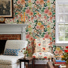 Multicolor Peony Spring Garden Peel and Stick Nursery Wallpaper
