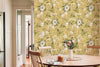 Vintage Chamomile Wildflowers Wallpaper