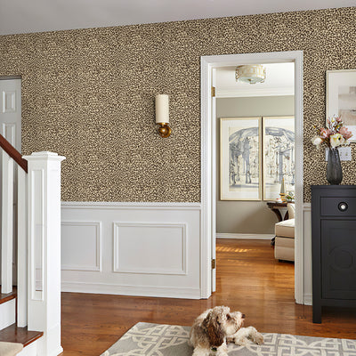 JIFFDIFF Leopard Print Peel and Stick Wallpaper