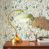 Green Meadow Botanical Floral Peel and Stick Wallpaper