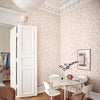 Soft Pink Cute Floral Peel and Stick Waterproof Wallpaper