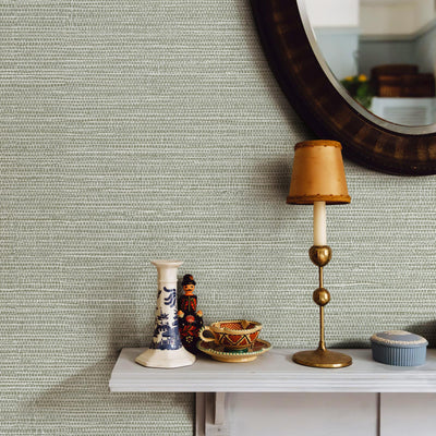 Grasscloth Woven Removable Peel and Stick Wallpaper