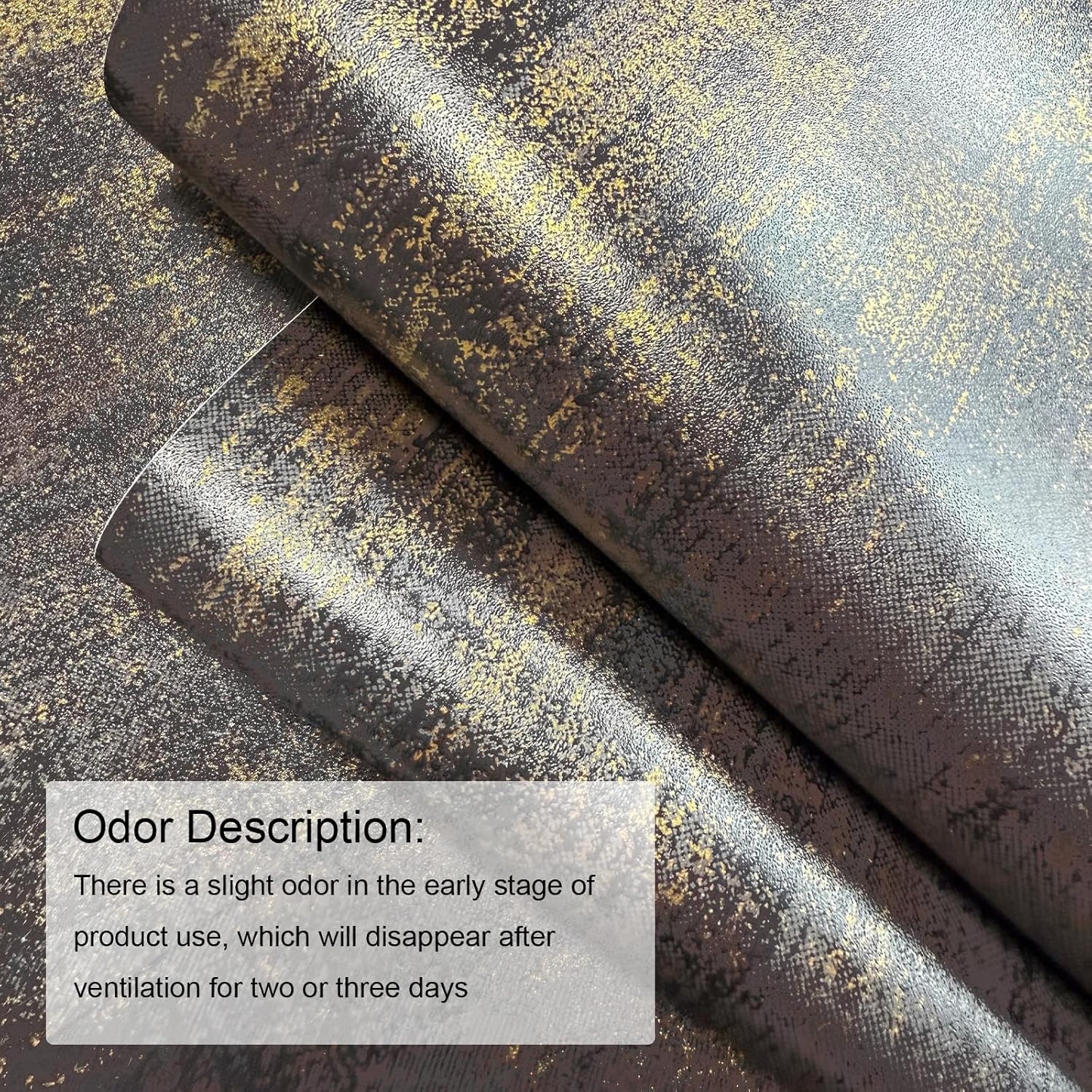 Industrial-Style Metal and Concrete Wallpaper