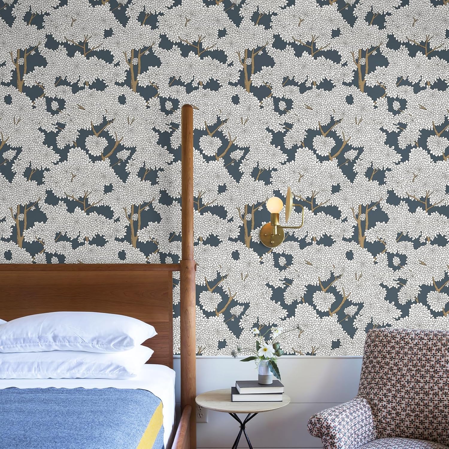 Tree Wallpaper — Peel-and-Stick Jungle Wallpaper & Forest Murals