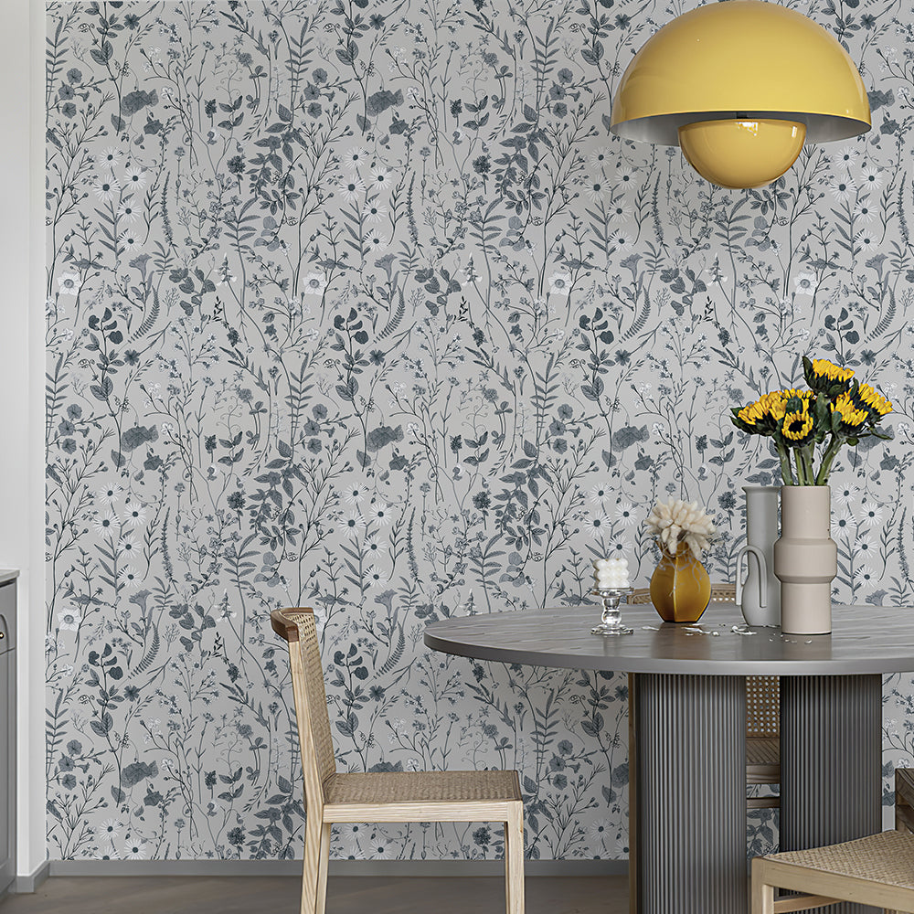 JiffDiff Floral Self-Adhesive Wallpaper