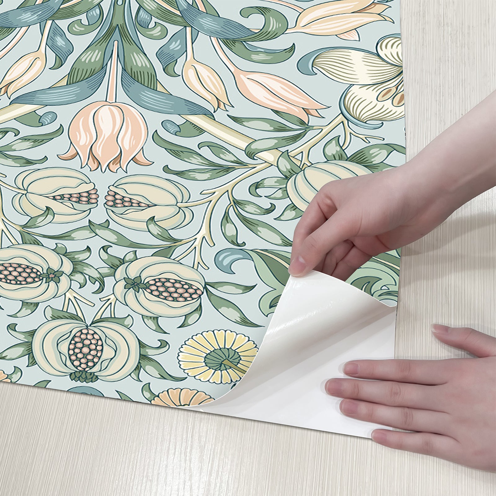 Vintage Pomegranate Flower Wallpaper